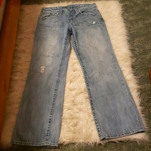 Mens Buckle jeans